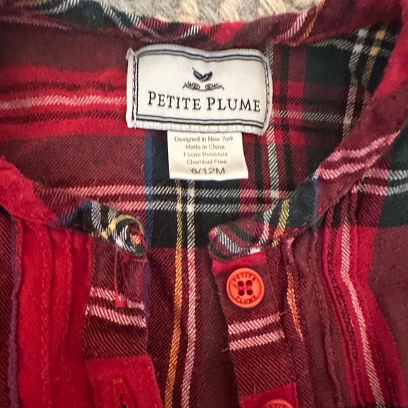 Petite Plume tartan nightgown - Picture 2 of 2